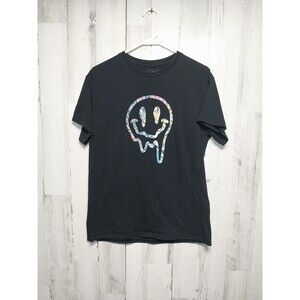 Trippy Acid Shirt Adult Medium Black Nothing Will Ever Be The Same Short Sleeve